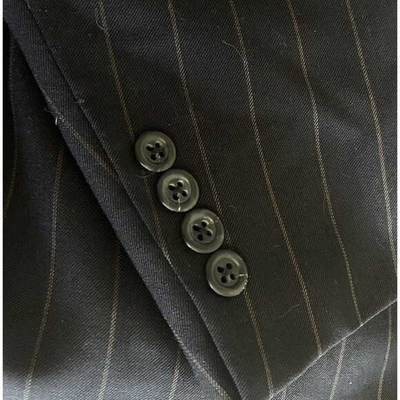 Tommy Hilfiger Mens 100% Wool Suit Separate Two Button 44L Blazer Jacket 36X30 - Picture 10 of 16